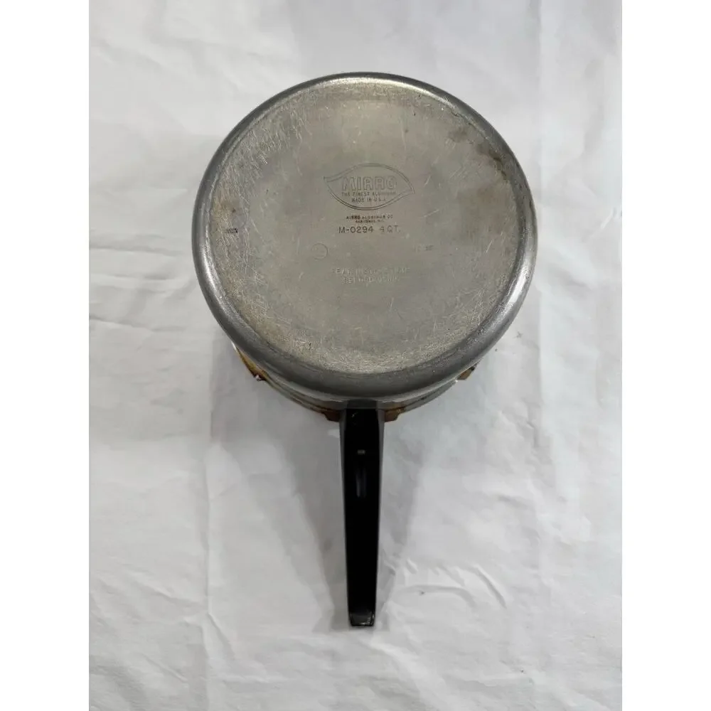 Mirro-Matic 4 qt Deluxe Pressure Cooker‎ M-0294 Vintage Cooker Just Bottom